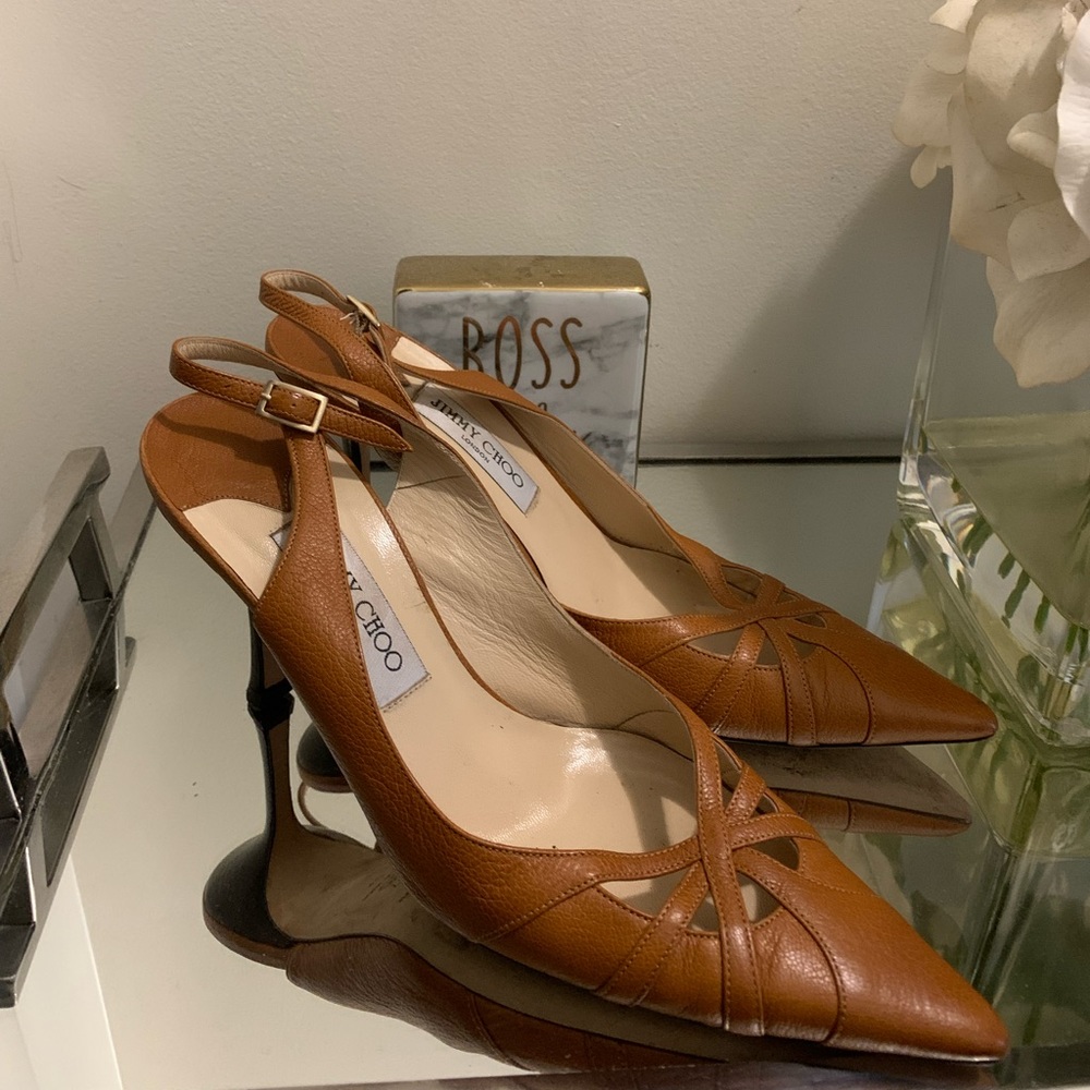 Gently use pair of authentic Jimmy Choo shoes